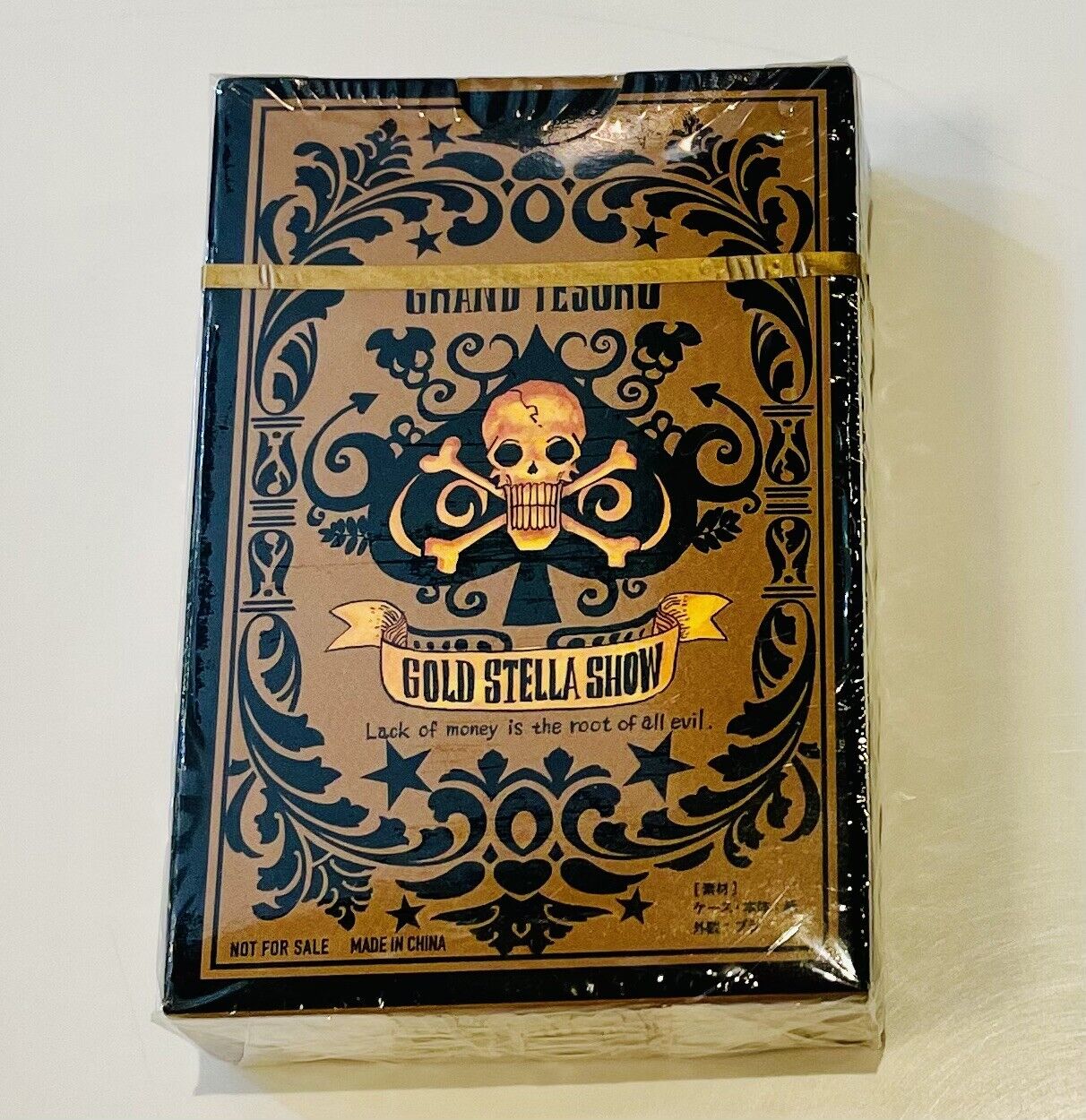 One Piece Film Gold Playing Cards/Rare/New Maymin Japan One Piece Film Gold Playing Cards/Rare/New Maymin Japan