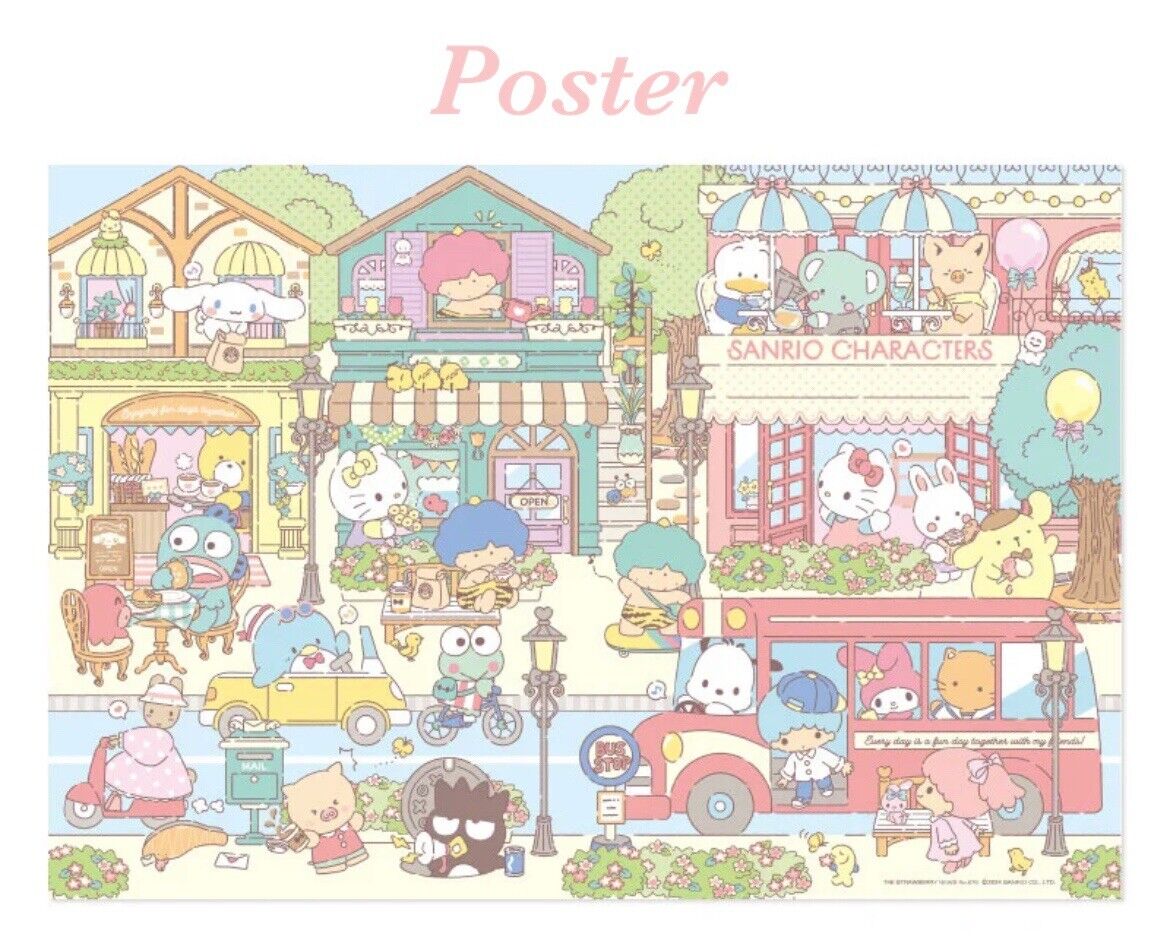 Sanrio Magazine Strawberry News June 2024 with stickers #3