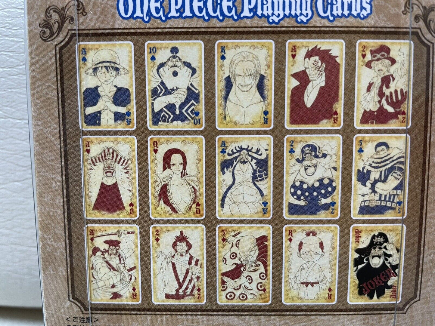 ONE PIECE Playing cards.2021,New.
