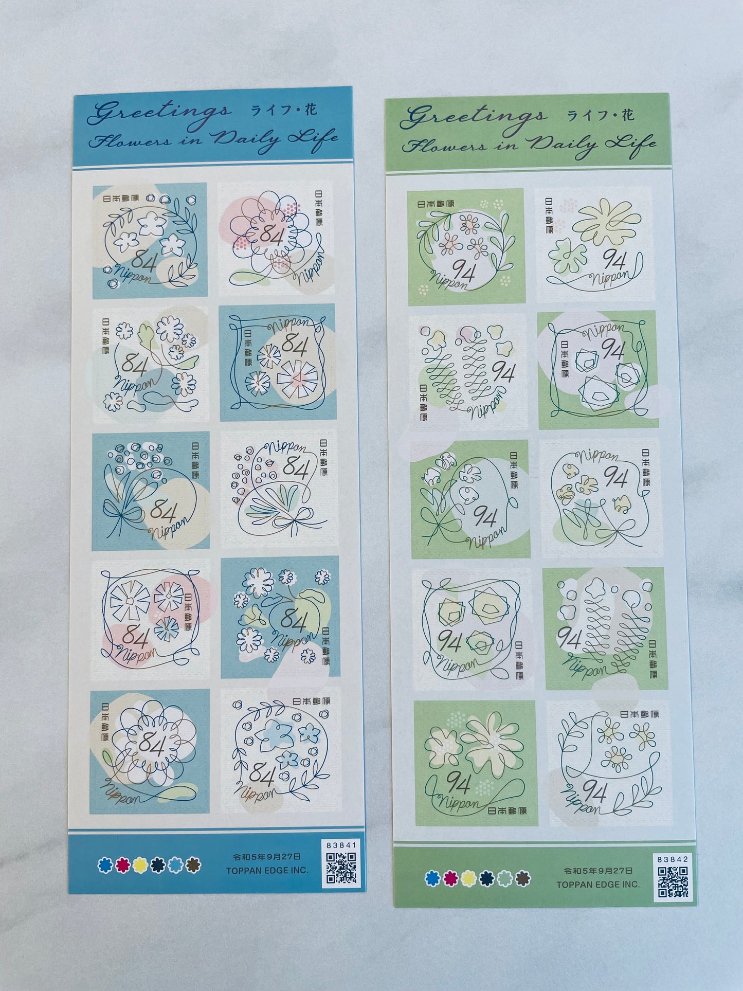 Japanese posage stamps for Mr.Robert 6.12