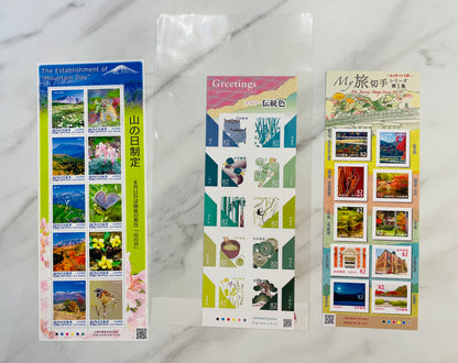 Japanese postage stamps for Mr.Robert