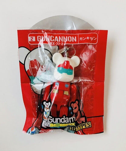 Bearbrick Gundam Figure Strap Pepsi Nex GUNCANNON New Sealed