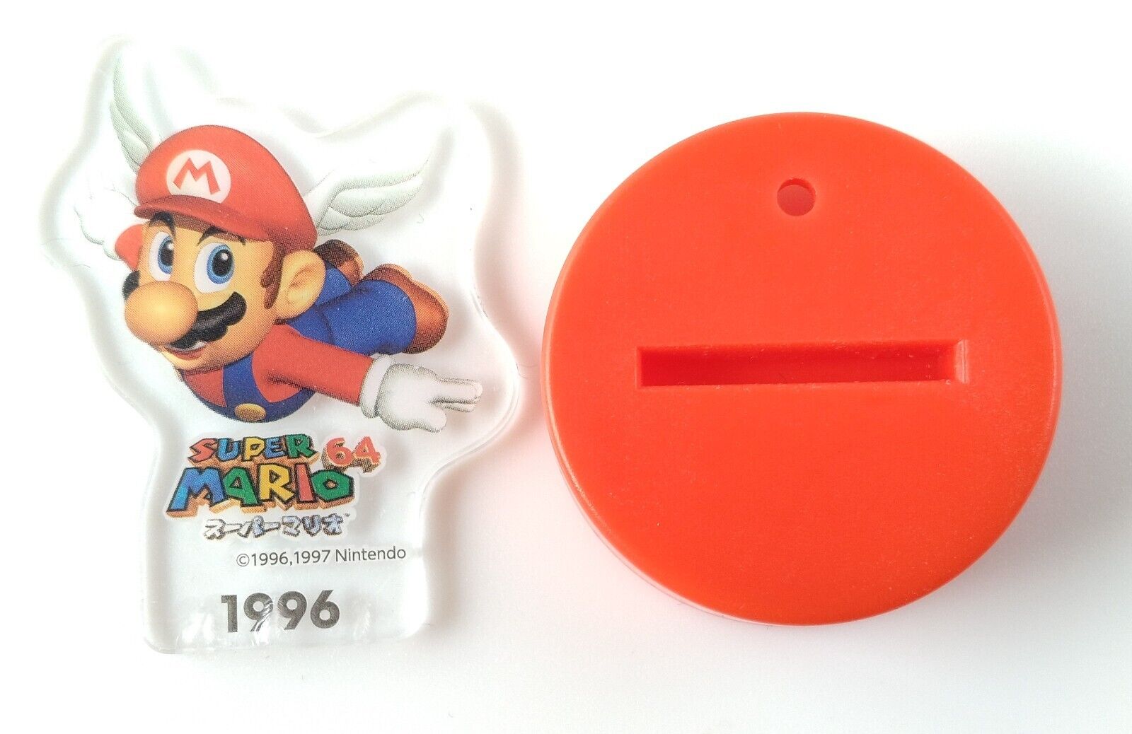 Super  Mario Bros bottle cap marker limited edition set of 4 Nintendo