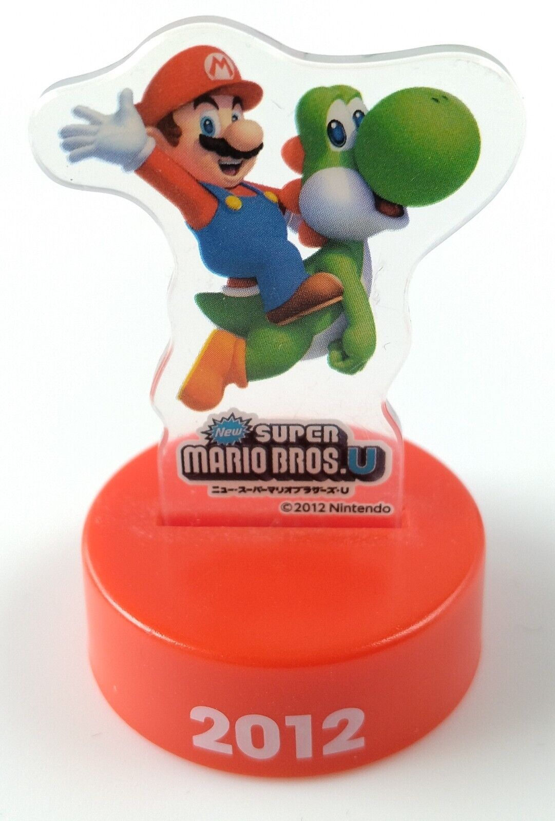 Super  Mario Bros bottle cap marker limited edition set of 4 Nintendo