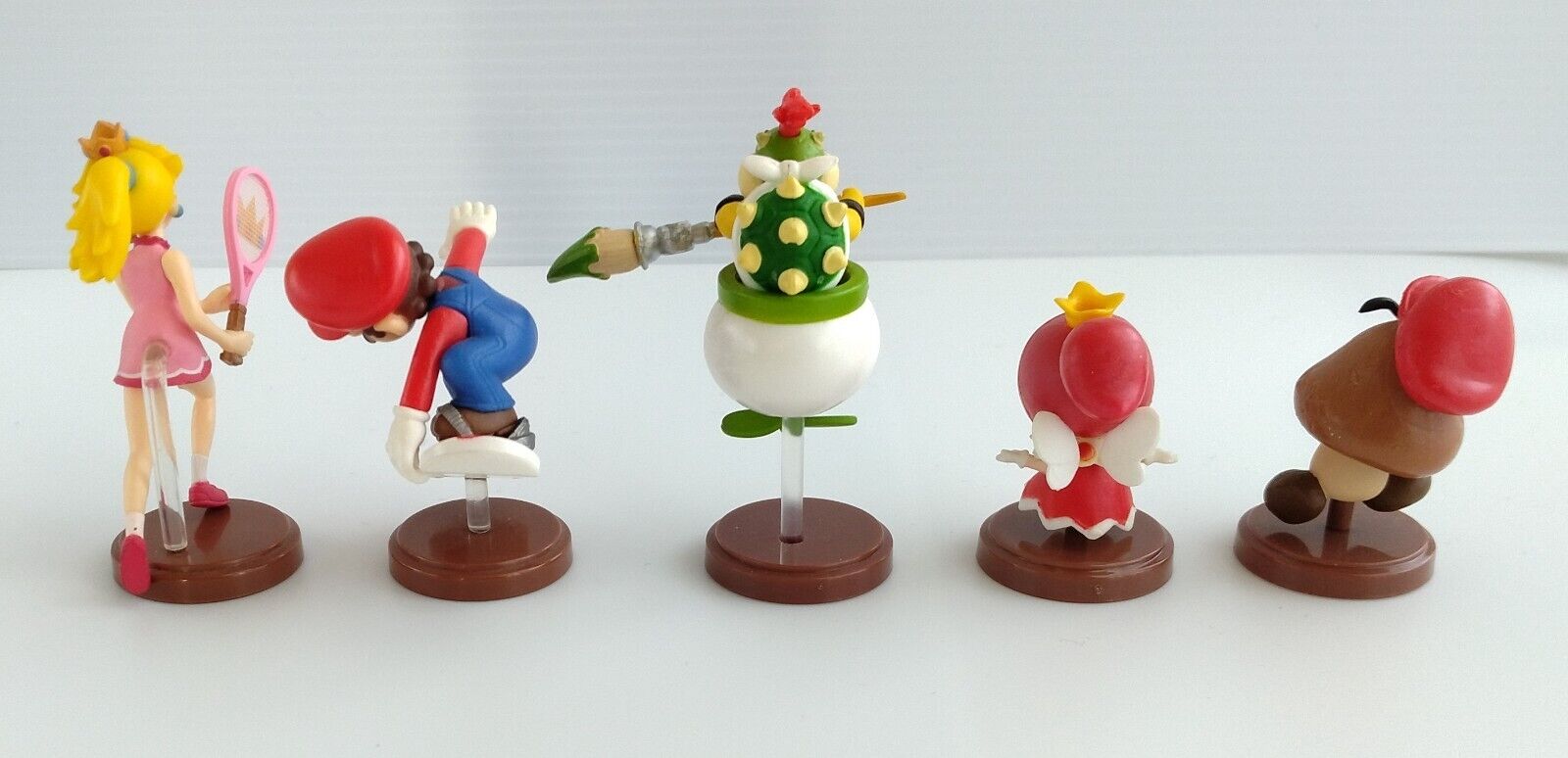 Nintendo Super Mario  Character chocolate egg Figure Set of 5 ⑦