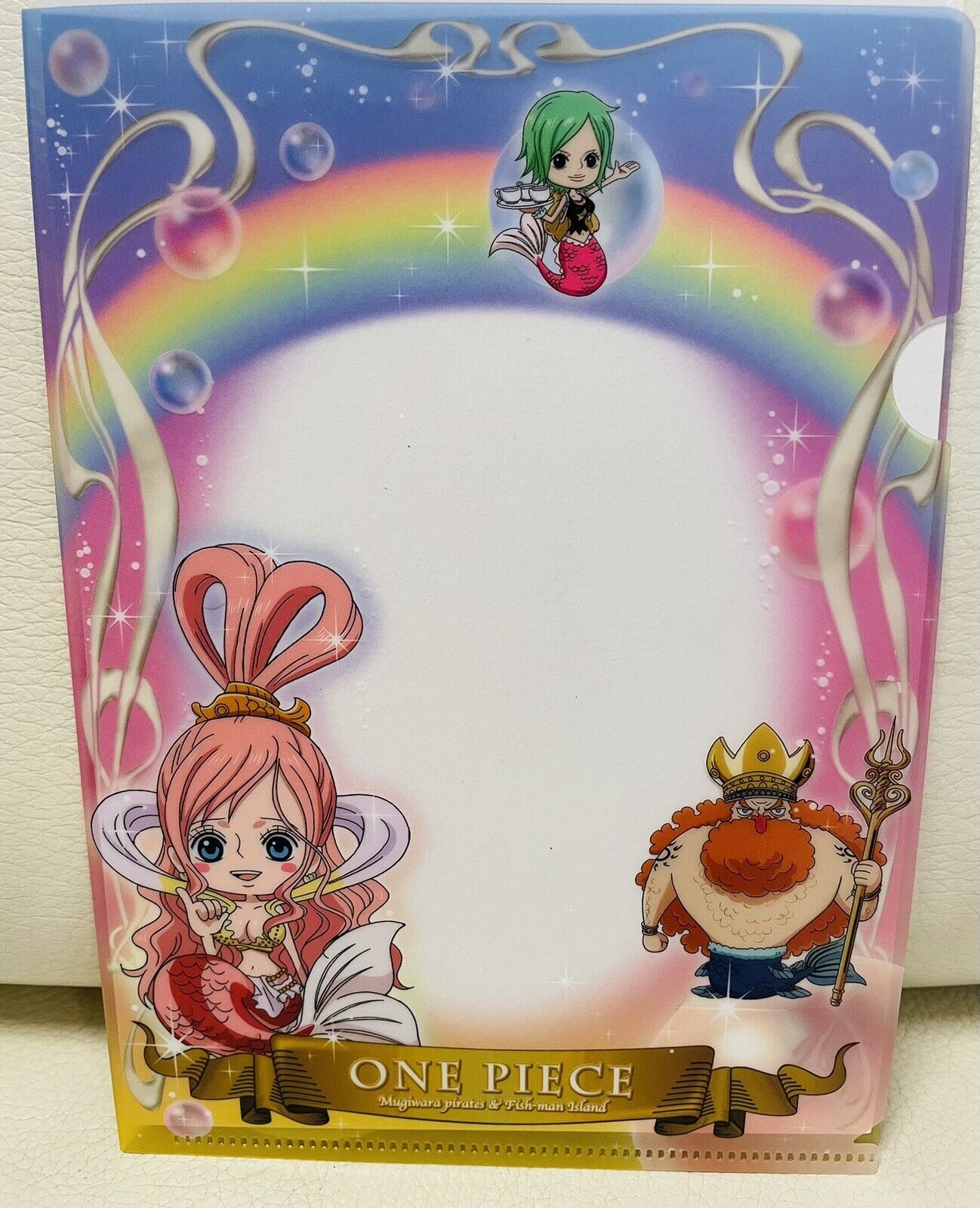 ONE PIECE file folder and a big card/2012/Rare/from Japan/Princess Shirahoshi