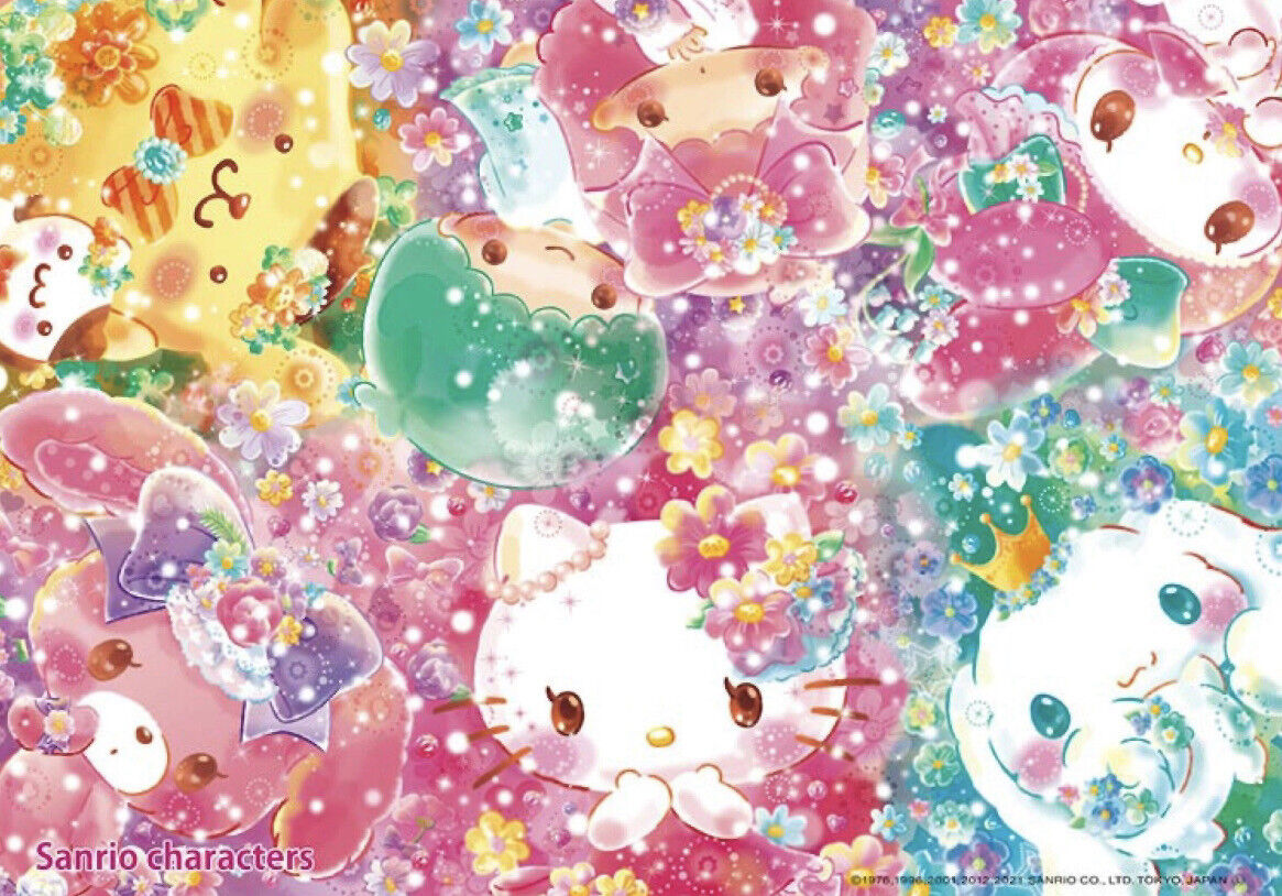 Sanrio Characters Jigsaw Puzzles 300 Pieces Florarium♡New