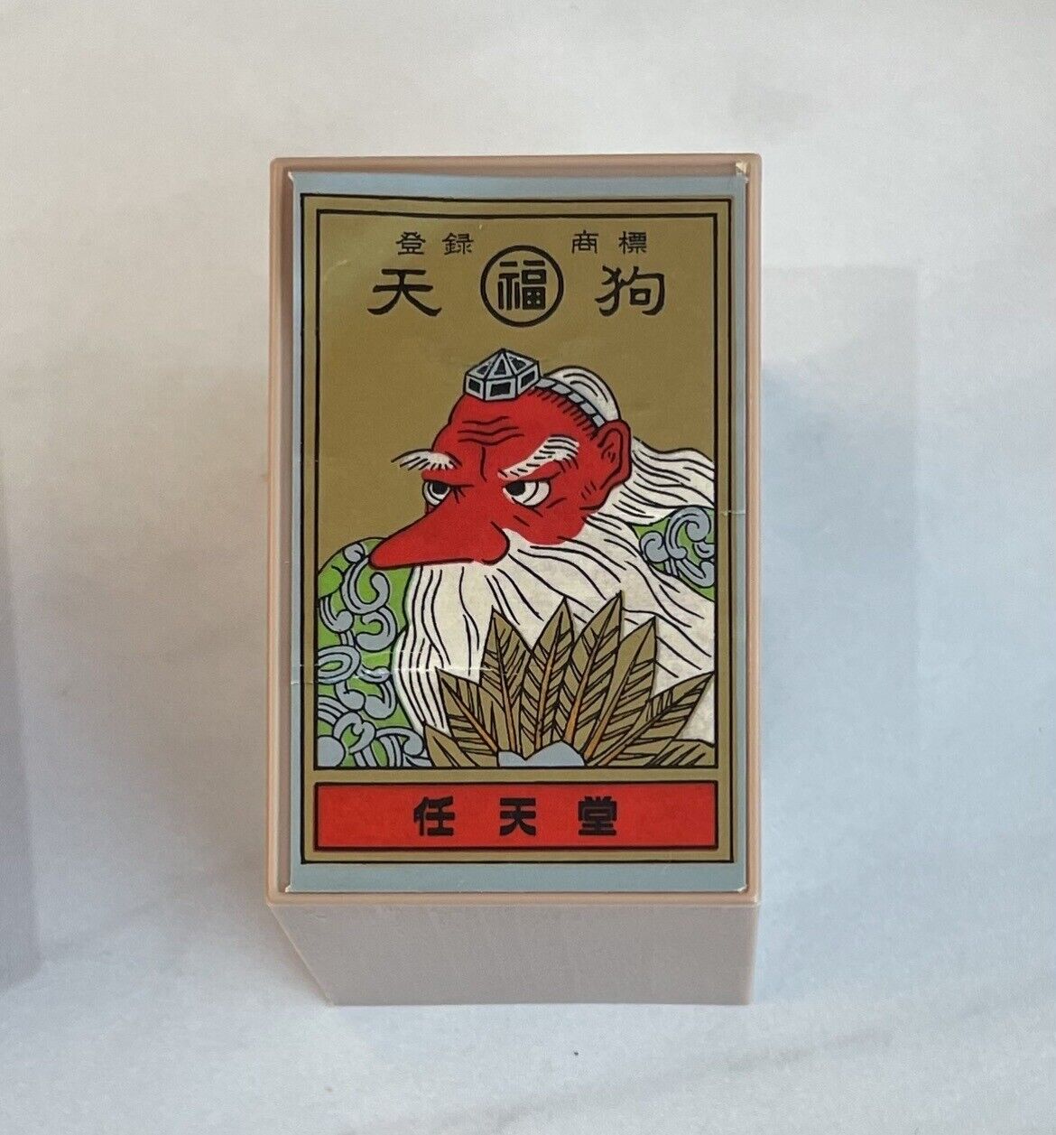 Vintage Nintendo Hanafuda Tengu Red Japanese Playing Cards Made before 1989