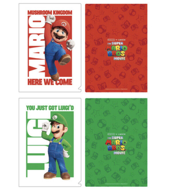 Super Mario Bros. File folders/5piece/Double-sided/2023/Theater Limited/Japan