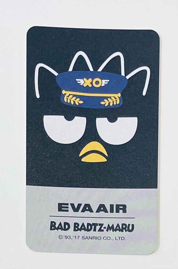 Sanrio Playing Cards BAD BADTZ-MARU EVA AIR From Japan Rare☆ 2017