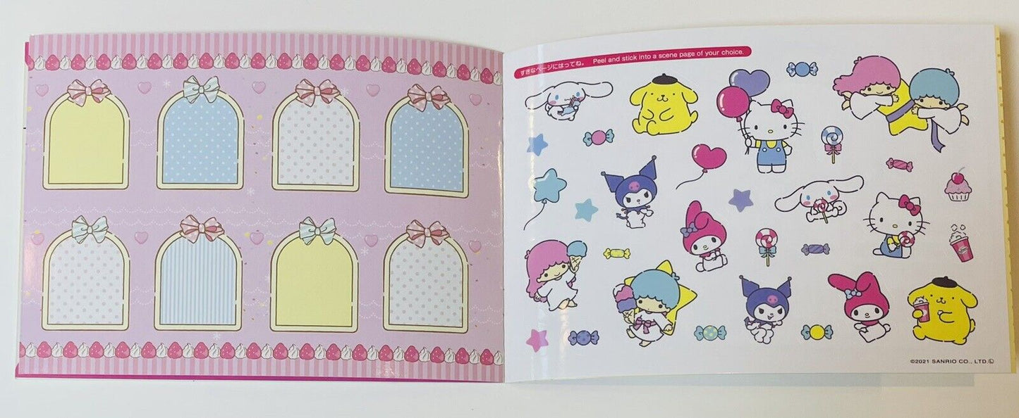 Sanrio Sticker Book/2021/Japanese Edition/Popular characters