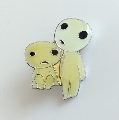 Studio Ghibli Princess Mononoke Kodama Pin Badge