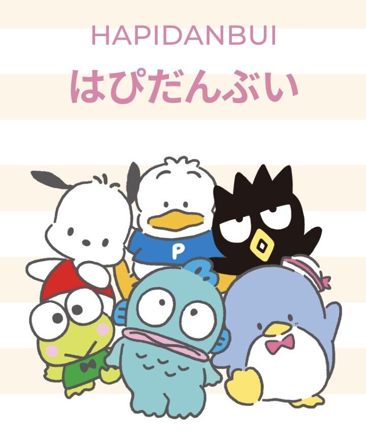 Sanrio HAPIDANBUI Playing Cards,Japan Limited,New!released in 2022