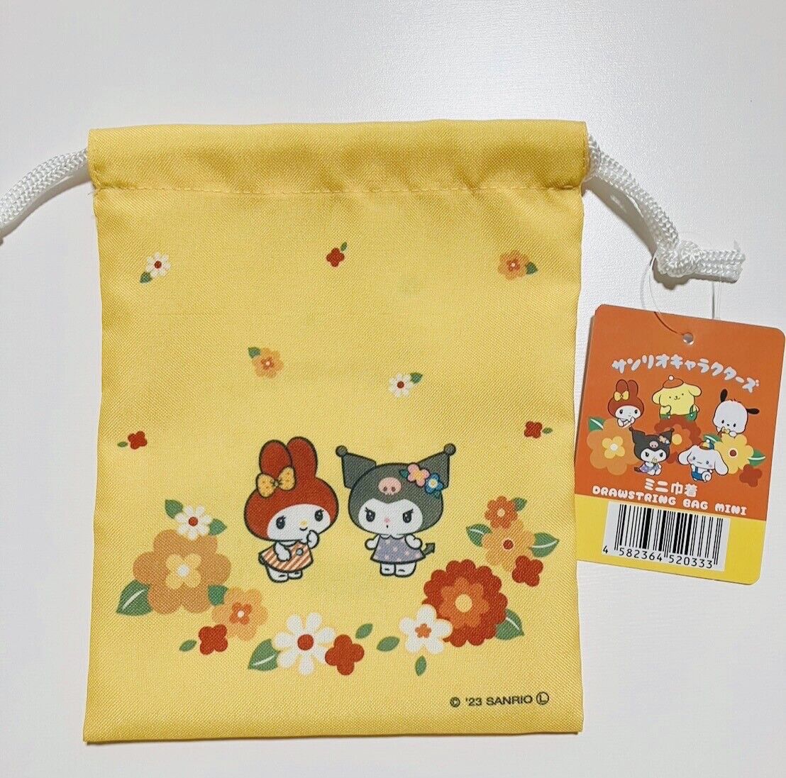 Sanrio My Melody and Kuromi items ♡ Charm Pen Bag Tissue Washi tape Towel Plush