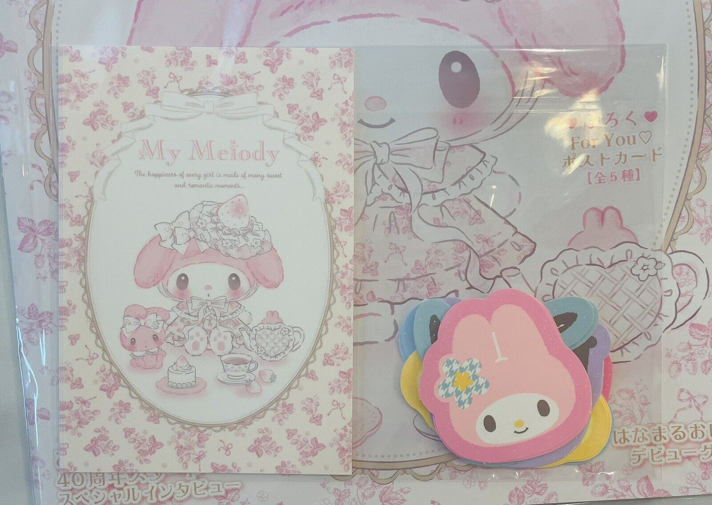 Sanrio Magazine Strawberry News,January  2024/New/with 6 Postcards⑤