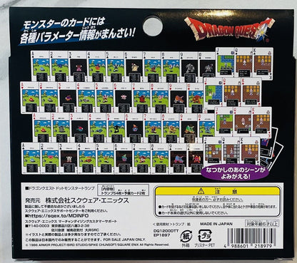 DRAGON QUEST Dots Monster Playing Cards,made in Japan