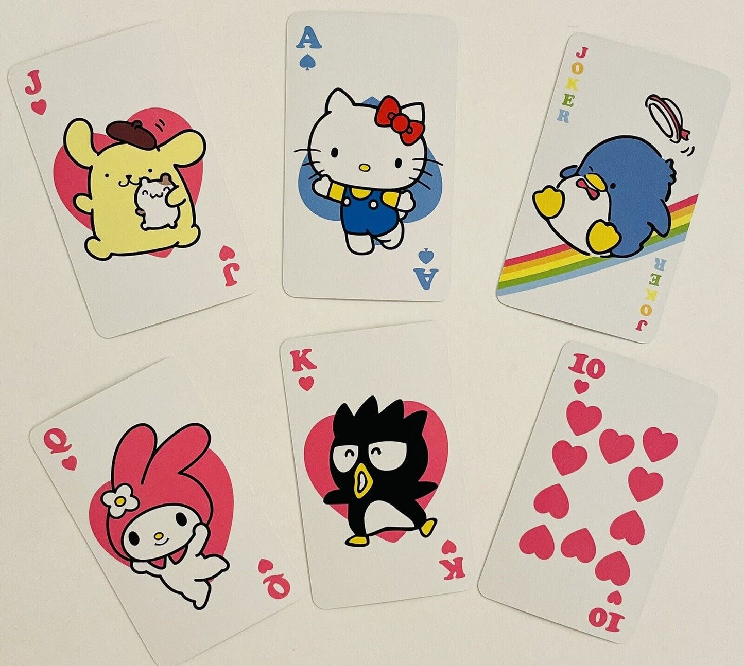 Sanrio Characters Playing Cards EVA AIR From Japan Rare☆ 2017