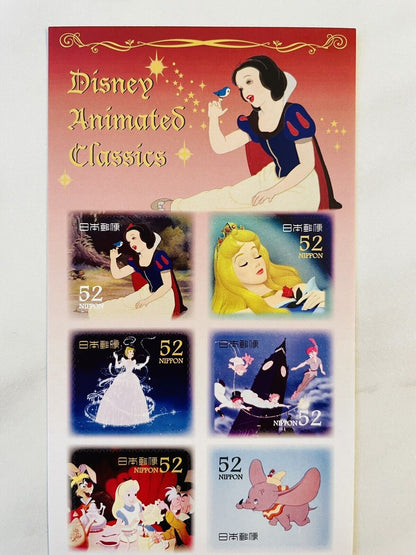 Disney Characters Postage Stamps/Japan/52yen×10/2014/good condition