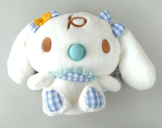 Sanrio Cinnamoroll Gingham Angel Milk Plush Toy New