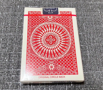 TALLY HO #9 Playing Cards Deck Original Circle Back Red