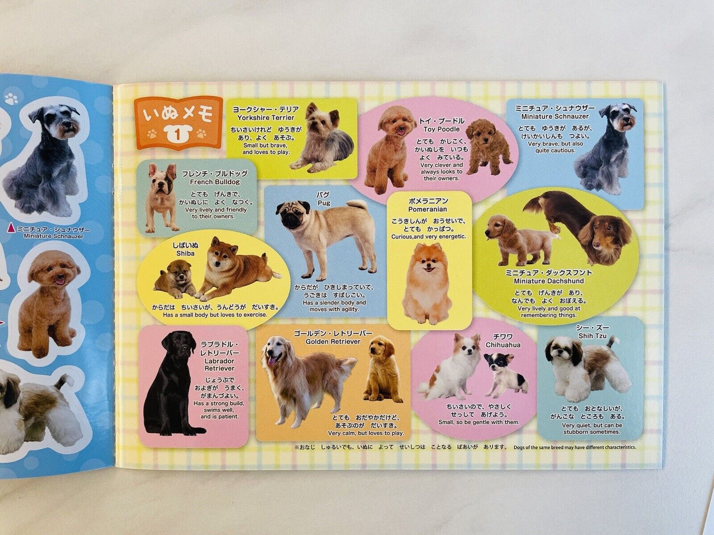 Dogs and Cats Sticker Book Activity Book for Kids from Japan