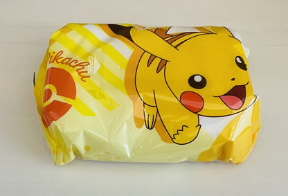 Pokemon Pikachu Wet Tissue Wipes Reusable Case Box New Sealed with wet tissue