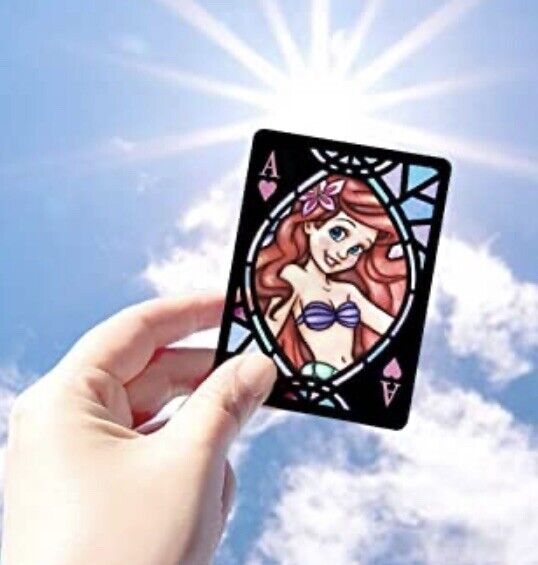 Disney characters stained glass playing cards direct from Japan