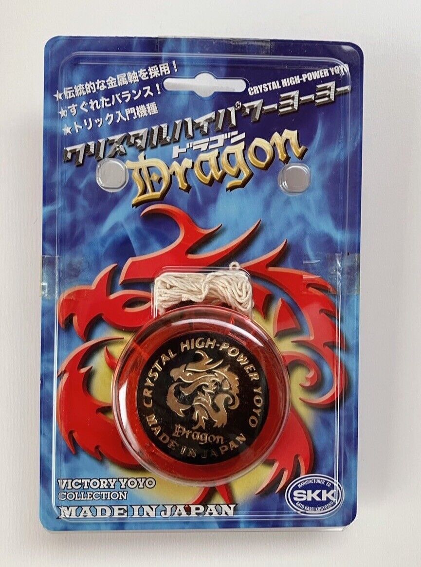 Yoyo Spinner Crystal High-Power Yo-Yo Dragon Made in Japan New Sealed Rare