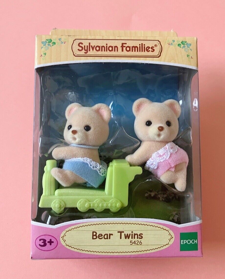 Sylvanian Families Baby Bear Twins Figure ♡