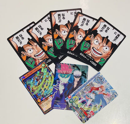 ONE PIECE Card Game 25mini cards and 5 Don cards and a poster by Saikyo jump