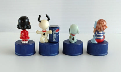 Pepsi bottle cap Figure collection Snoopy set of 4 ⑥