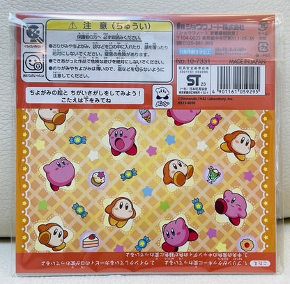 Kirby stickers, Folding Papers(Origami,Chiyogami) and Waddle Dee Zip bags