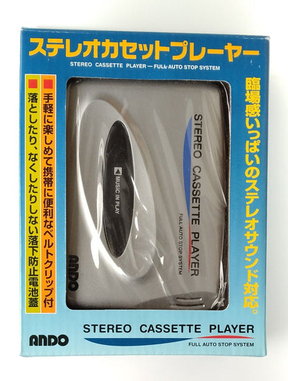 Stereo cassette player WM-029 New in Box