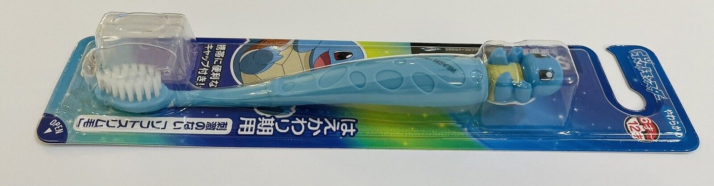 Pokemon Toothbrushes Set of Pikachu and Squirtle for 6 to 12years old kids