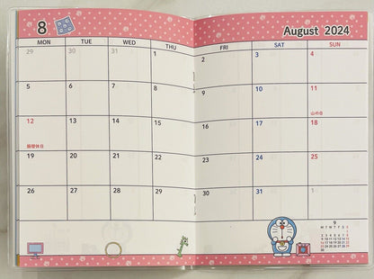 Doraemon Schedule Planner,Datebook 2024,Japanese Edition.new!