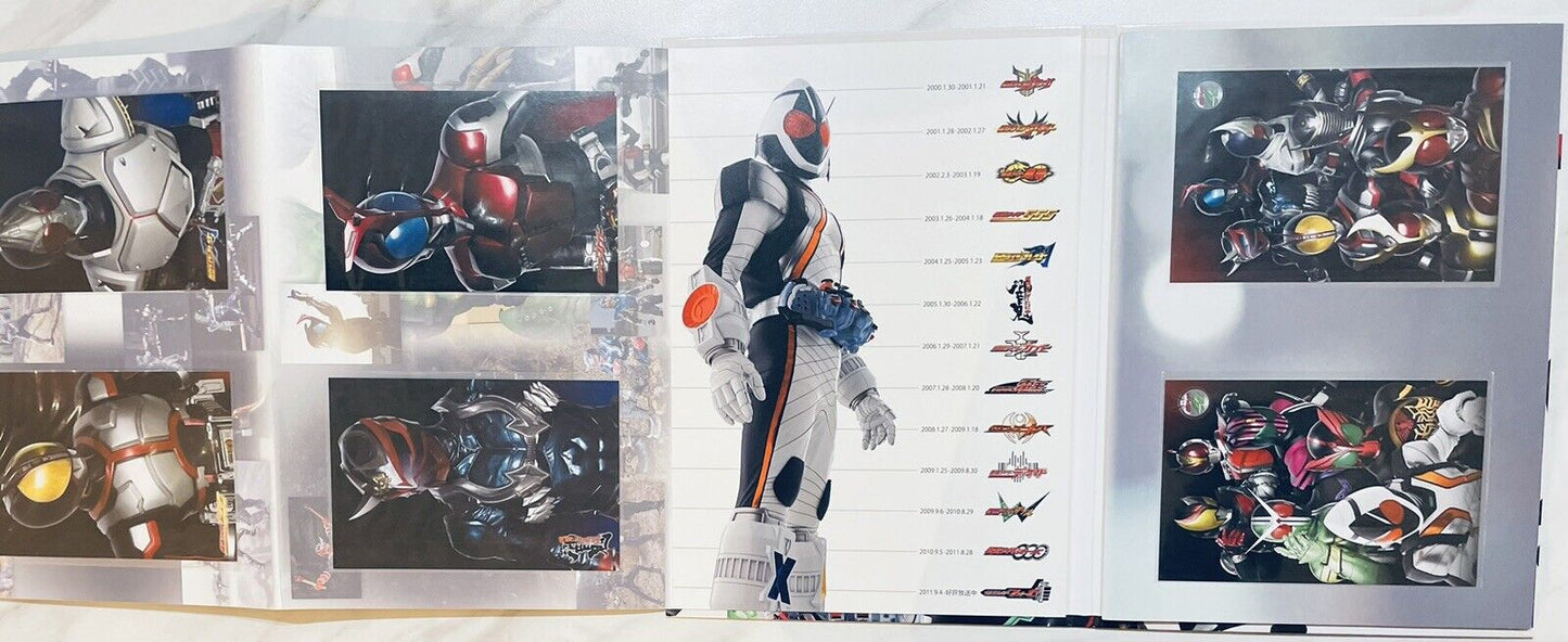 Kamen Rider 40th Anniversary Premium Postage Stamp Collection.