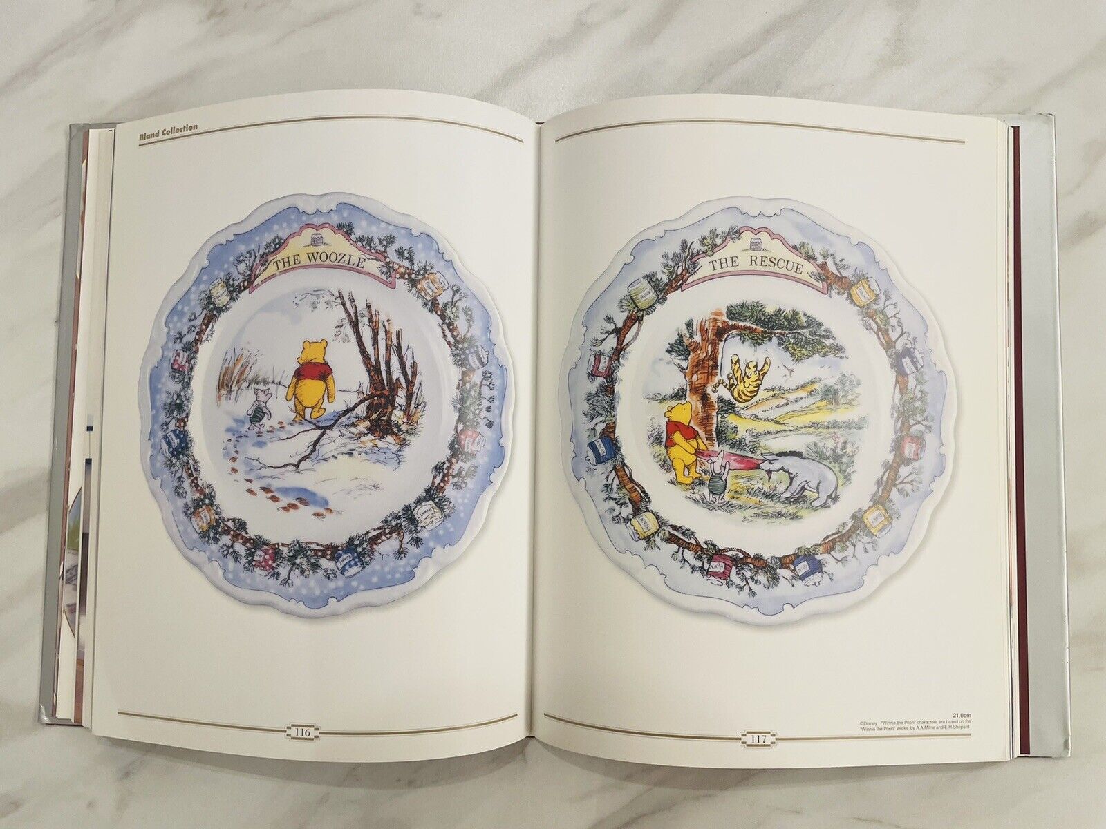 Disney Plates Collection Book.The Art of Disney Plates. Issued in 2005.