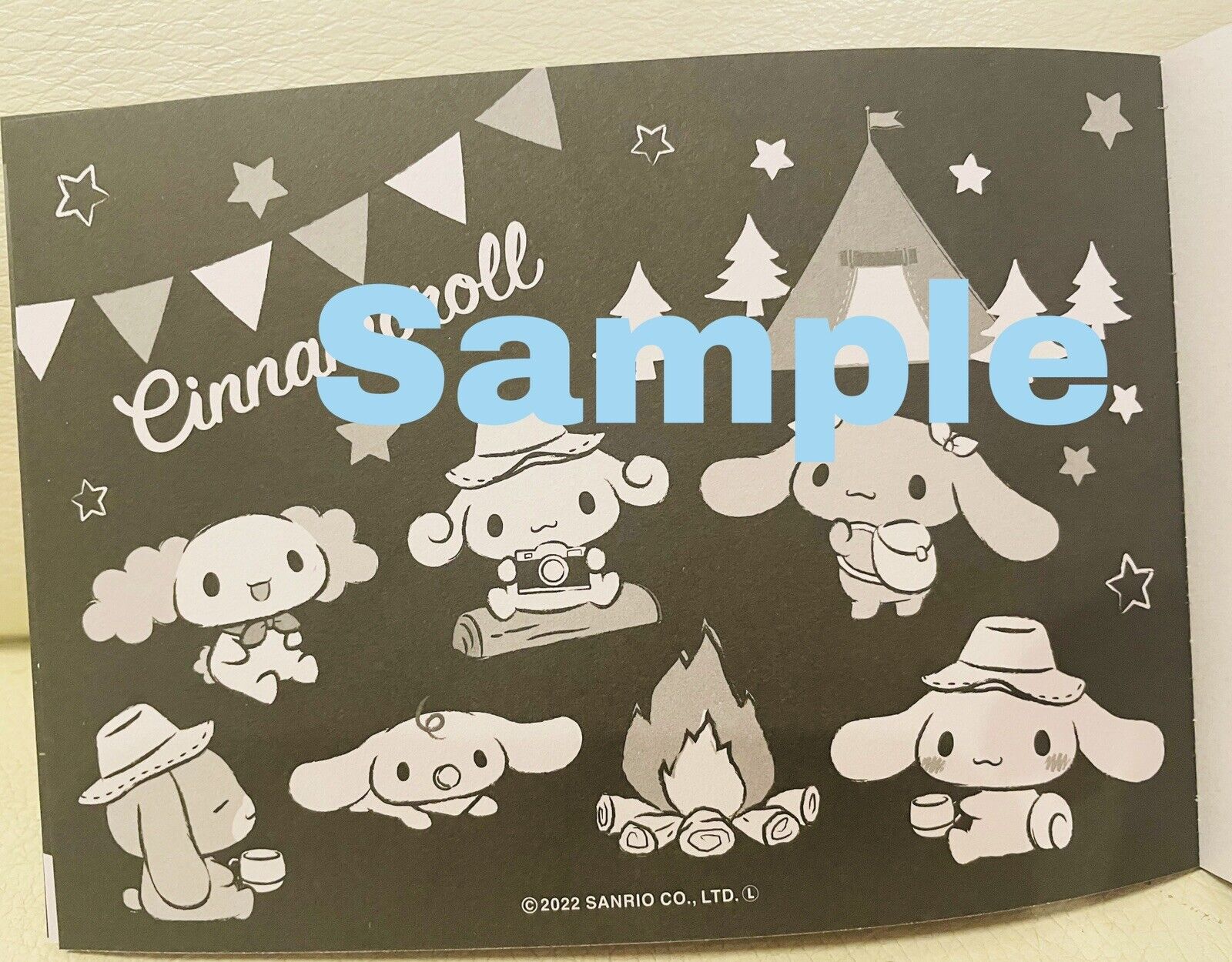 Sanrio Coloring Book Black Version New! So Cute♡ Japanese Edition