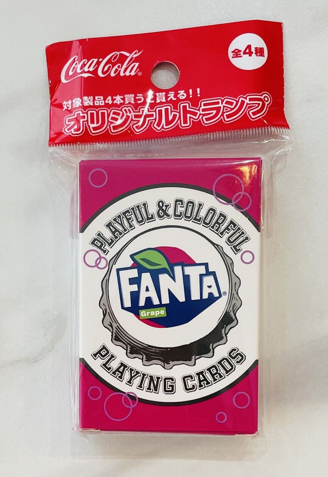 FANTA Grape by Coca Cola Playing Cards,new!