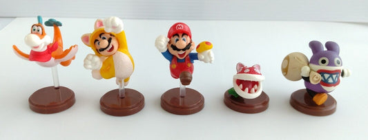 Nintendo Super Mario  Character chocolate egg Figure Set of 5 ⑥