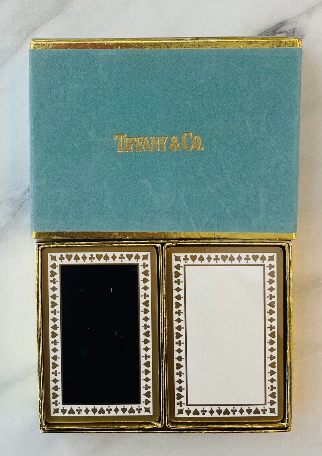 Tiffany & Co.Playing Cards,2 decks,Cards are new,sealed.