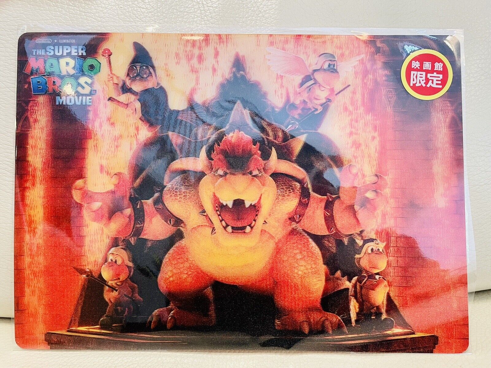 Bowser Koopa 3D Plastic Board B5 size/Theater Limited/New