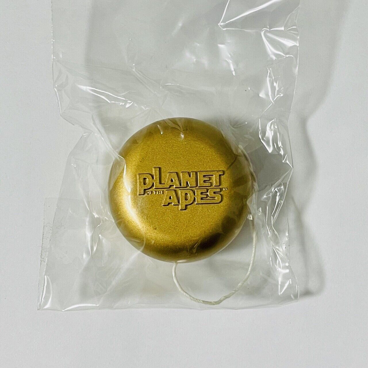 Pepsi and Planet of the Apes Gold Spinner YO-YO and Clip.Rare,New,Made in 2001