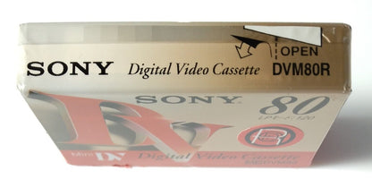 Sony mini DV tape cassette 60 minutes 4pcs (DVM60) plus 80 minutes 1pcs(DVM80)