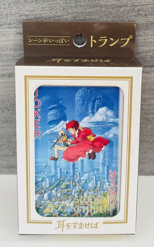 Whisper of the heart Playing Cards Studio Ghibli by Ensky Direct From Japan