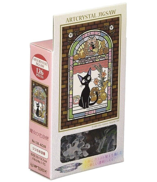 Kiki's delivery serivce cat Jiji Crystal Jigsaw Puzzle 126 Pieces Studio Ghibli