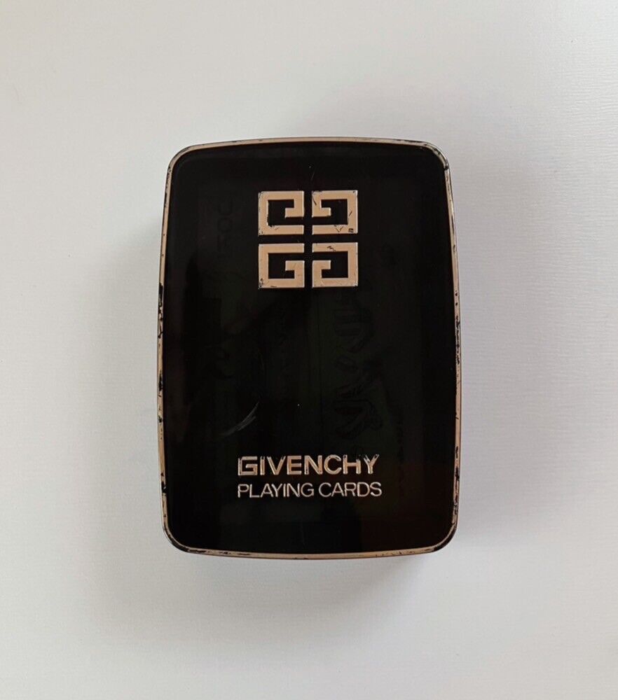 GIVENCHY Playing Cards by Nintendo Made of Plastic VINTAGE NEW SEALED Very Rare