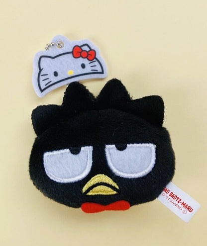 Sanrio BAD BADTZ-MARU Plush Key Chain Hello Kitty 50th Anniversary from Japan