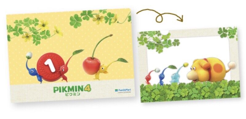 Pikmin4 Folder,Nintendo/Double-sided/A4 size/New