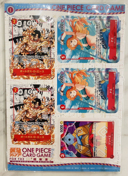 ONE PIECE Mini Card Deck Nami,Robin,Ace,etc.with Yamato Case by Saikyo jump